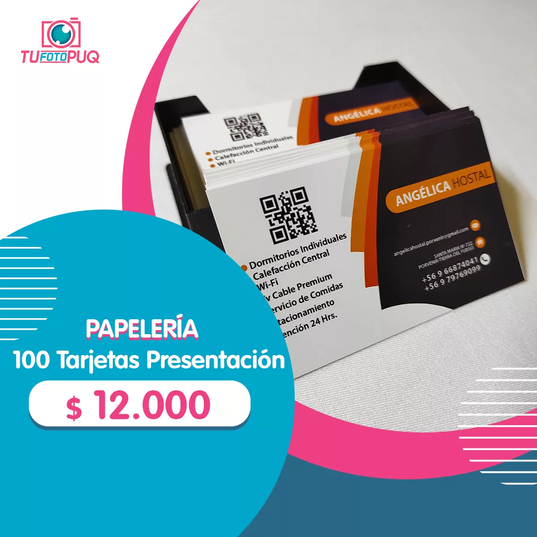 100 Tarjetas de Presentación