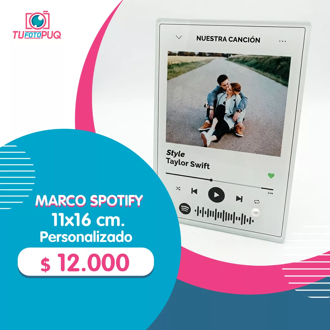 Marco Cristal Spotify 11×16 cm.