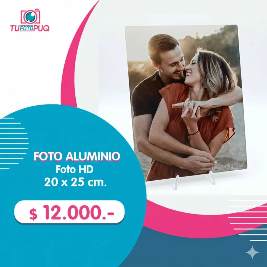 Foto Aluminio 20×25 cm. en Punta Arenas
