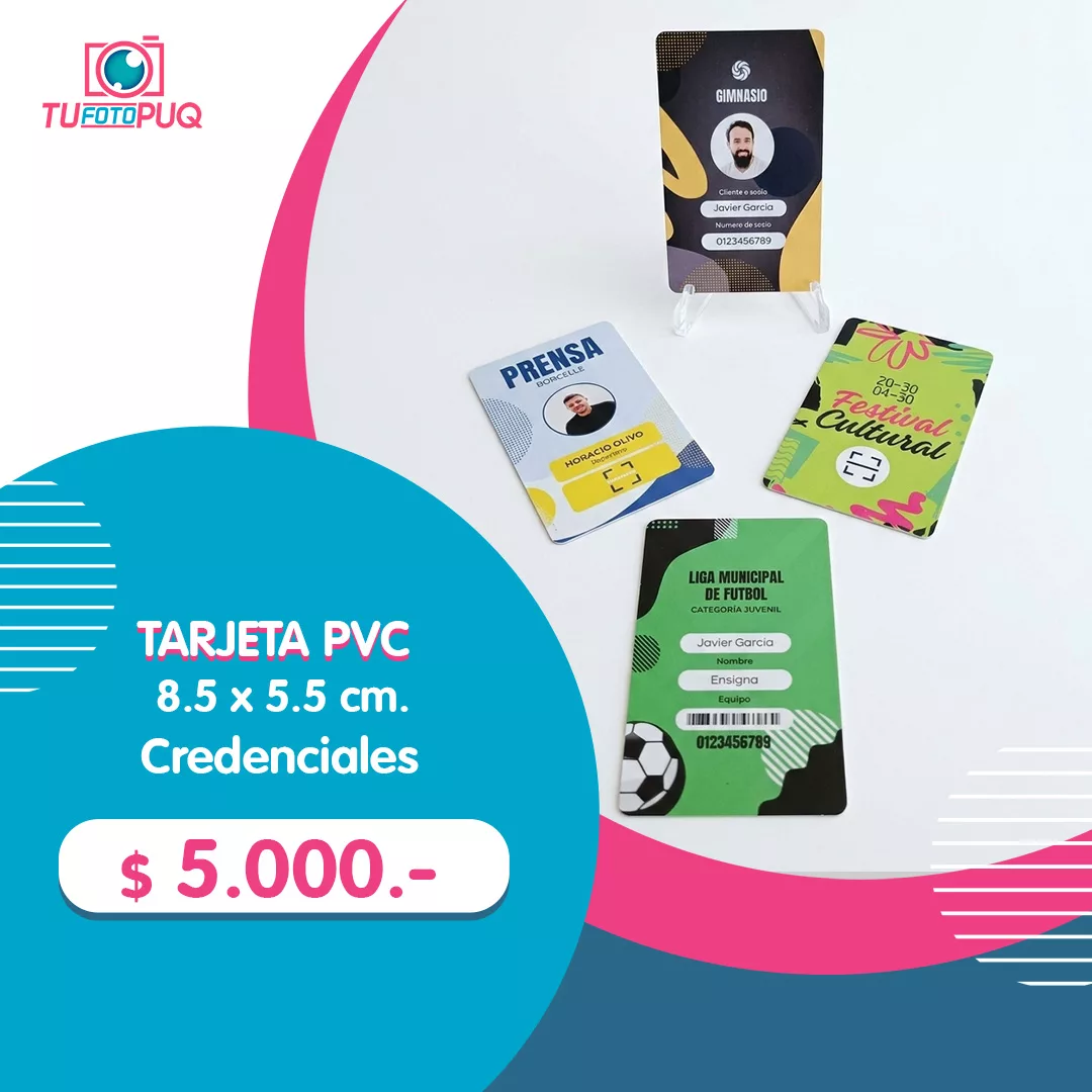 Impresión Tarjetas PVC en Punta Arenas
