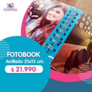 PhotoBook Anillado 21x15 cm.