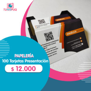 100 Tarjetas de Presentación