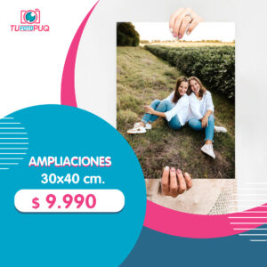 Impresión Poster Tamaño 30x40 cm.