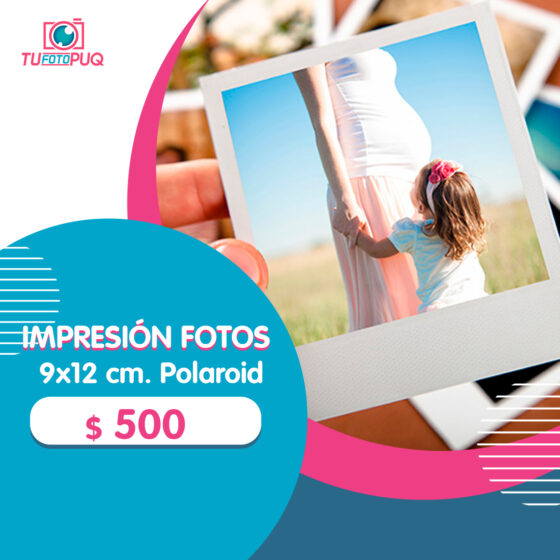 Impresión Fotos Polaroid 9x12 cm.