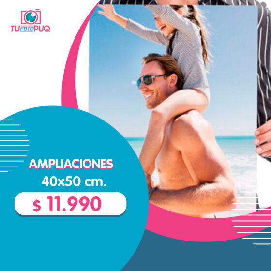 Impresión Fotos Tamaño 40×50 cm.