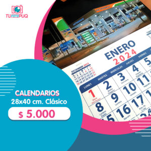 Calendario de Pared Clásico