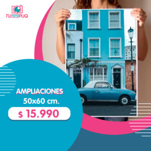 Impresión Poster Tamaño 50×60 cm.