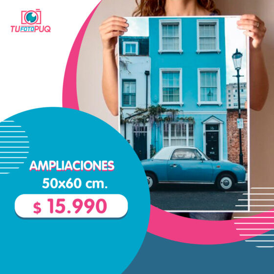 Impresión Poster Tamaño 50×60 cm.