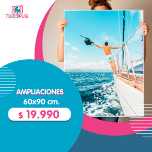 Impresión Poster Tamaño 60x90 cm.