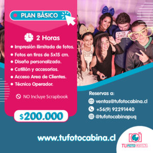 Cabina Fotográfica 2 Horas
