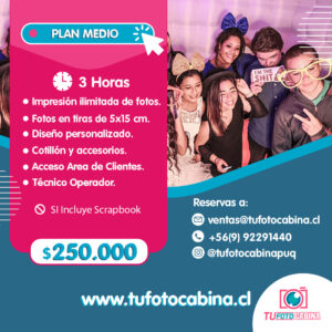 Cabina Fotográfica 3 Horas