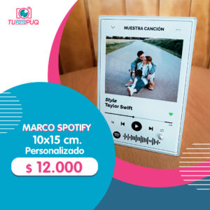 Marco Cristal Spotify 11x16 cm.