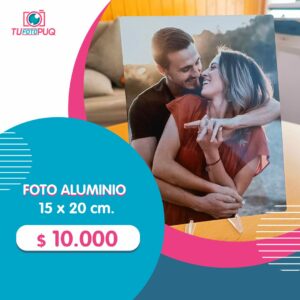 Foto Aluminio 15x20 cm.