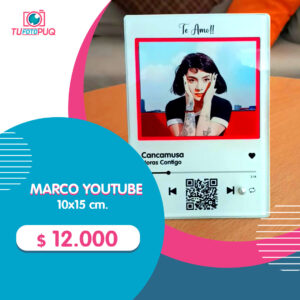 Marco Cristal YouTube 11×16 cm.