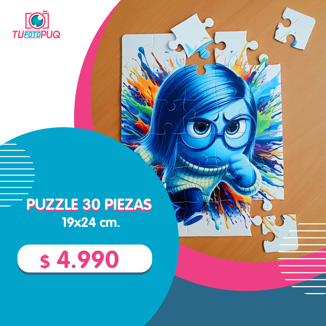 Puzzle 30 piezas 19x24 cm